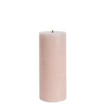 Uyuni Stompkaars Pillar Candle Beige 7,8 x 20,1 cm